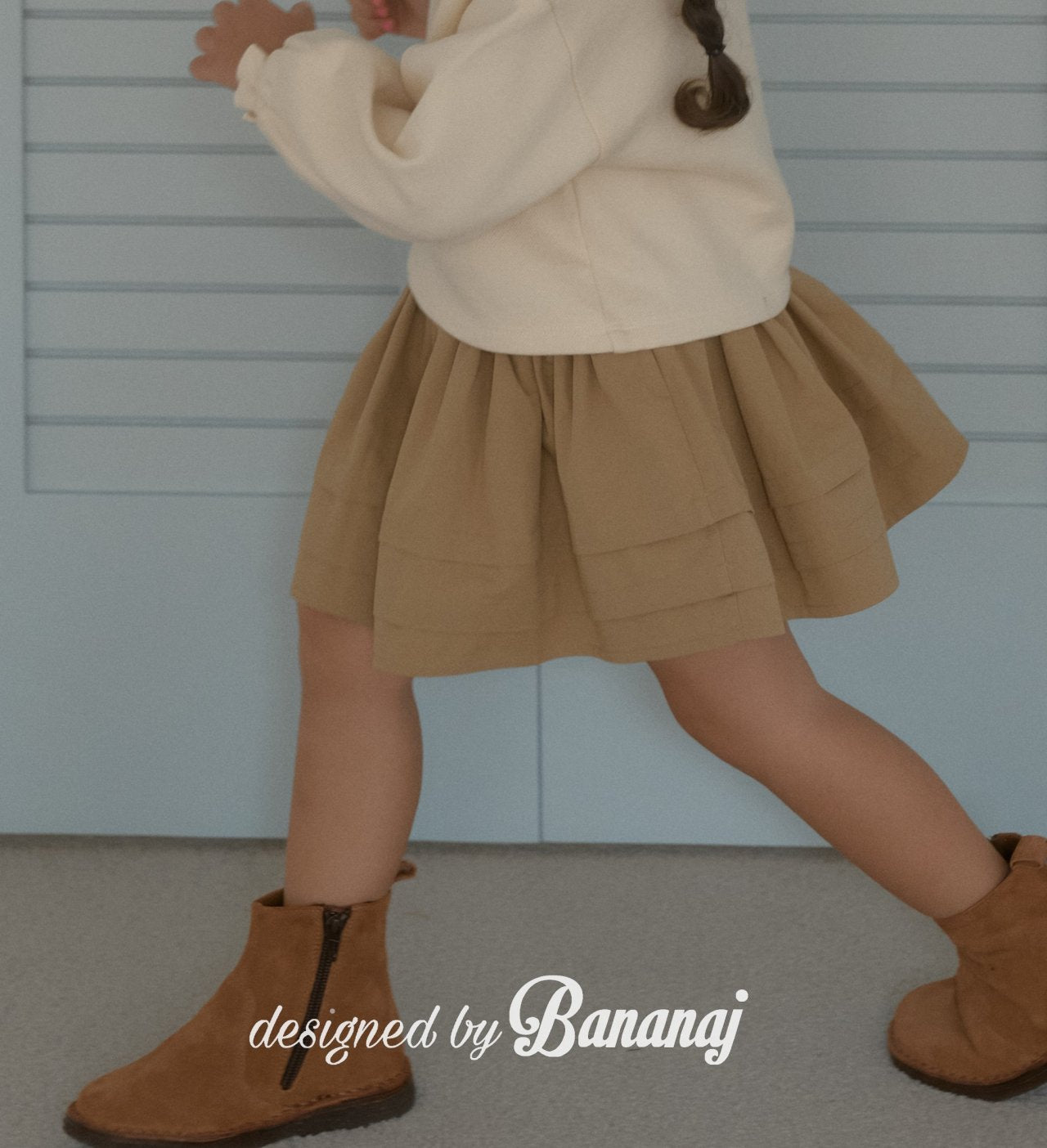 韓國童裝 25秋 | BJ25332 Kids Skort