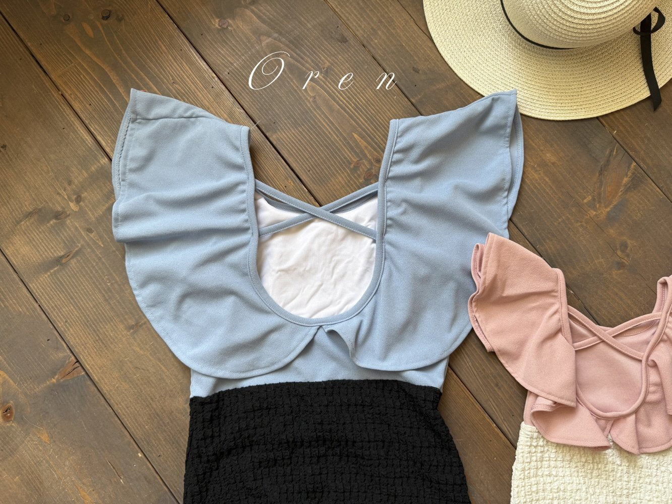 韓國童裝 Swimwear🩱🛟 OR25273 Mom and kids Swimsuit