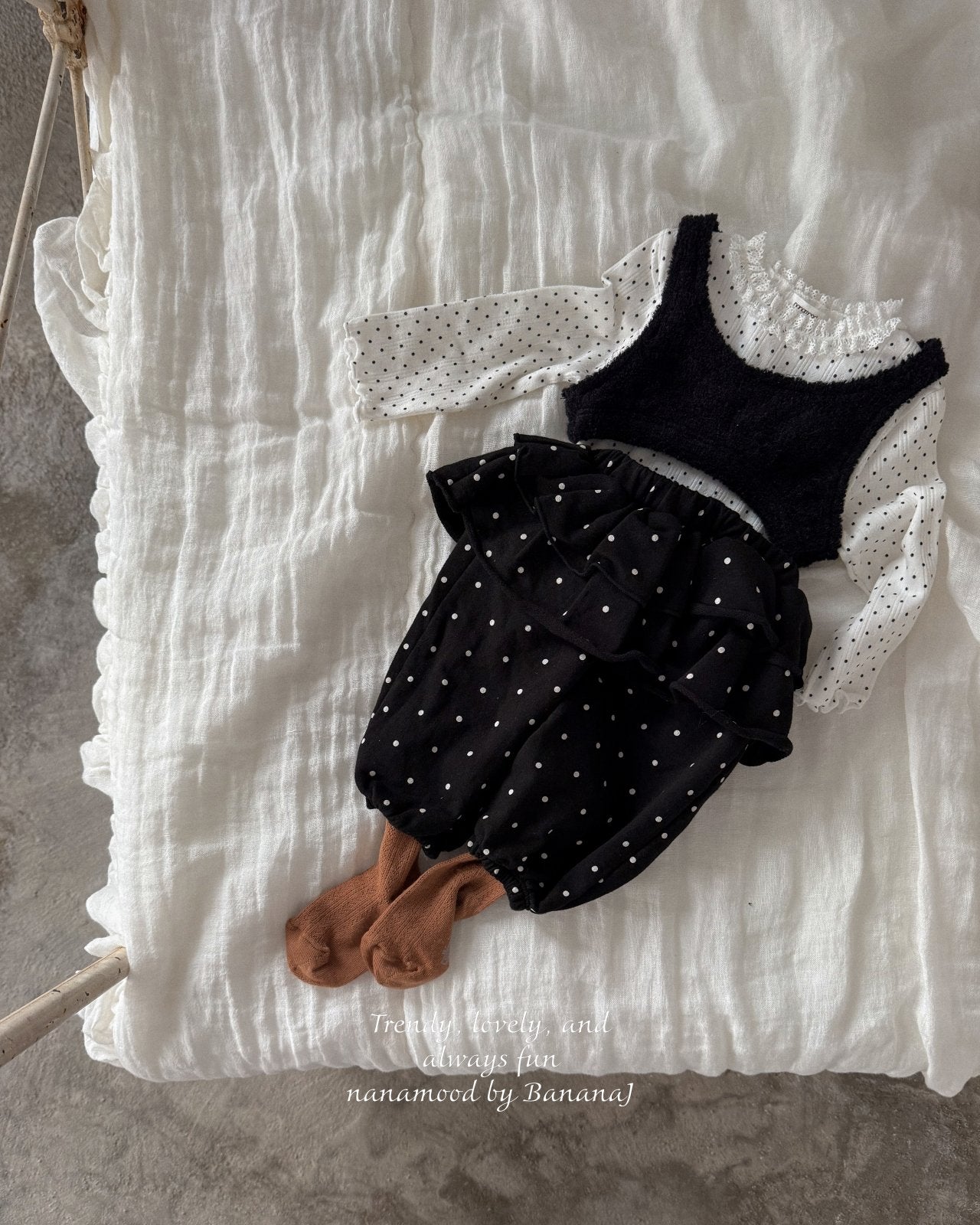 韓國童裝 25秋 | BJ25312 Baby Lucky Tee