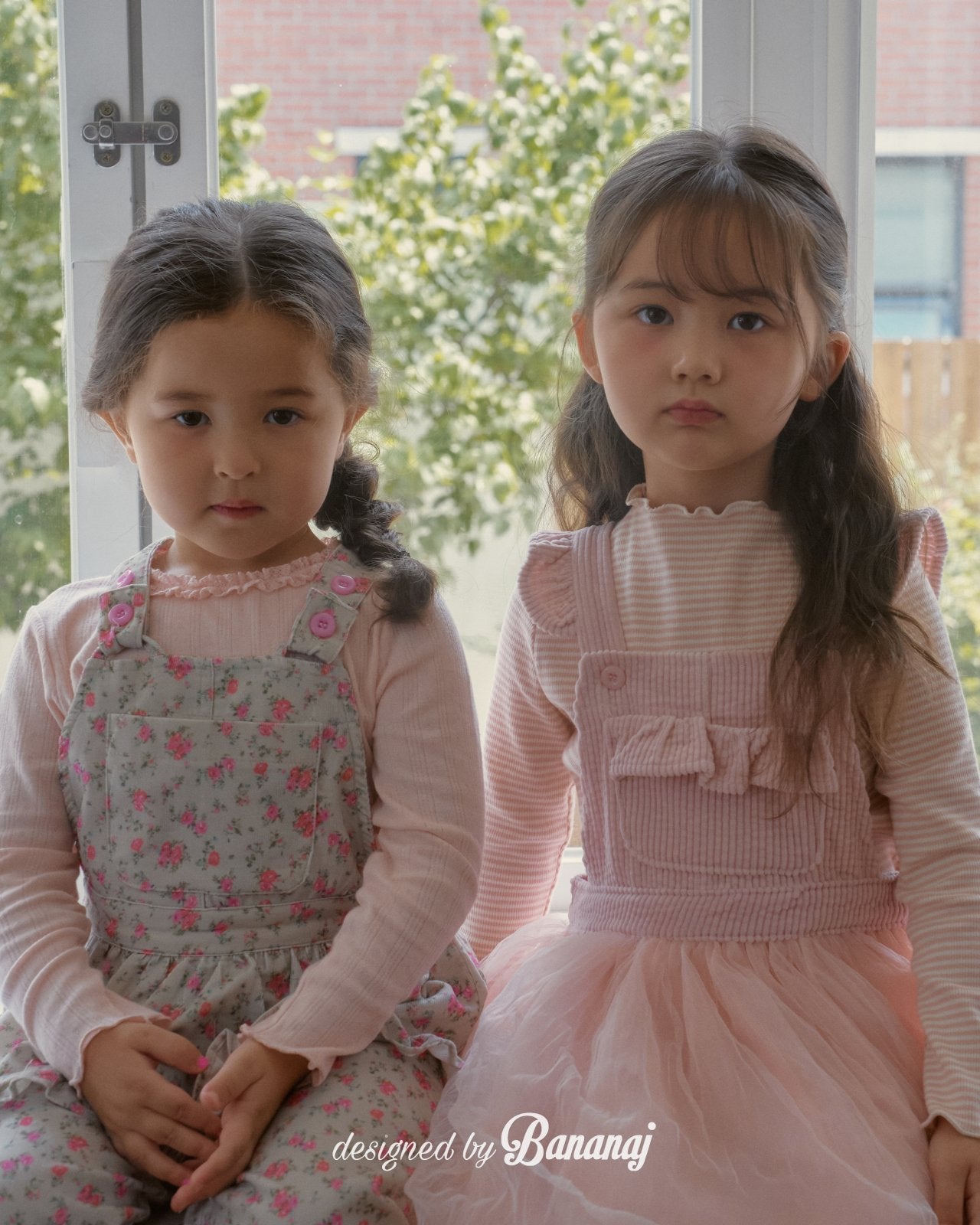 韓國童裝 25秋 | BJ25352 Kids Garden Overall