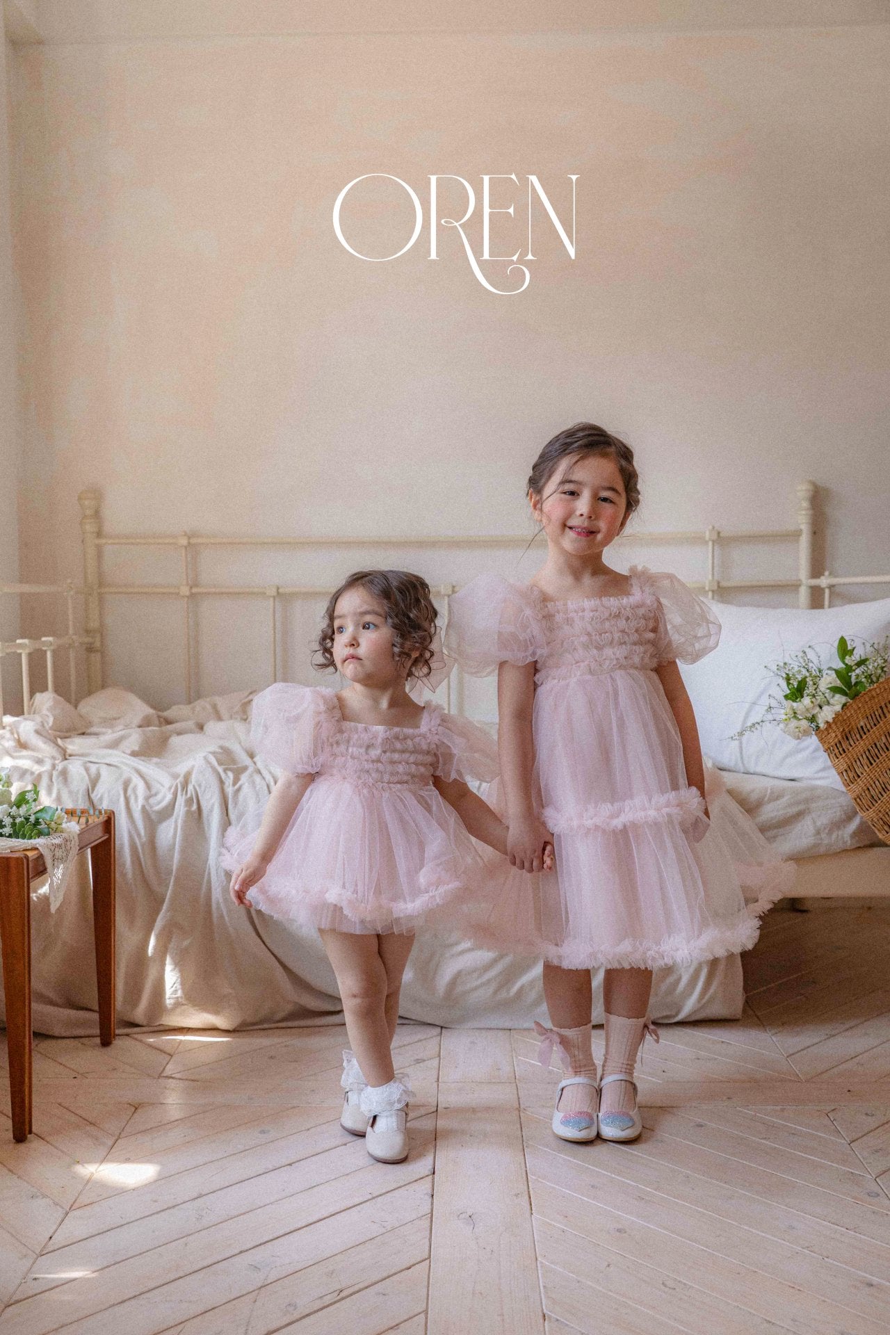 現貨▷ 韓國童裝 25夏 | OR25254 Bloom Sha Baby Suit 百日/一歲小公主之選 (75~80cm)
