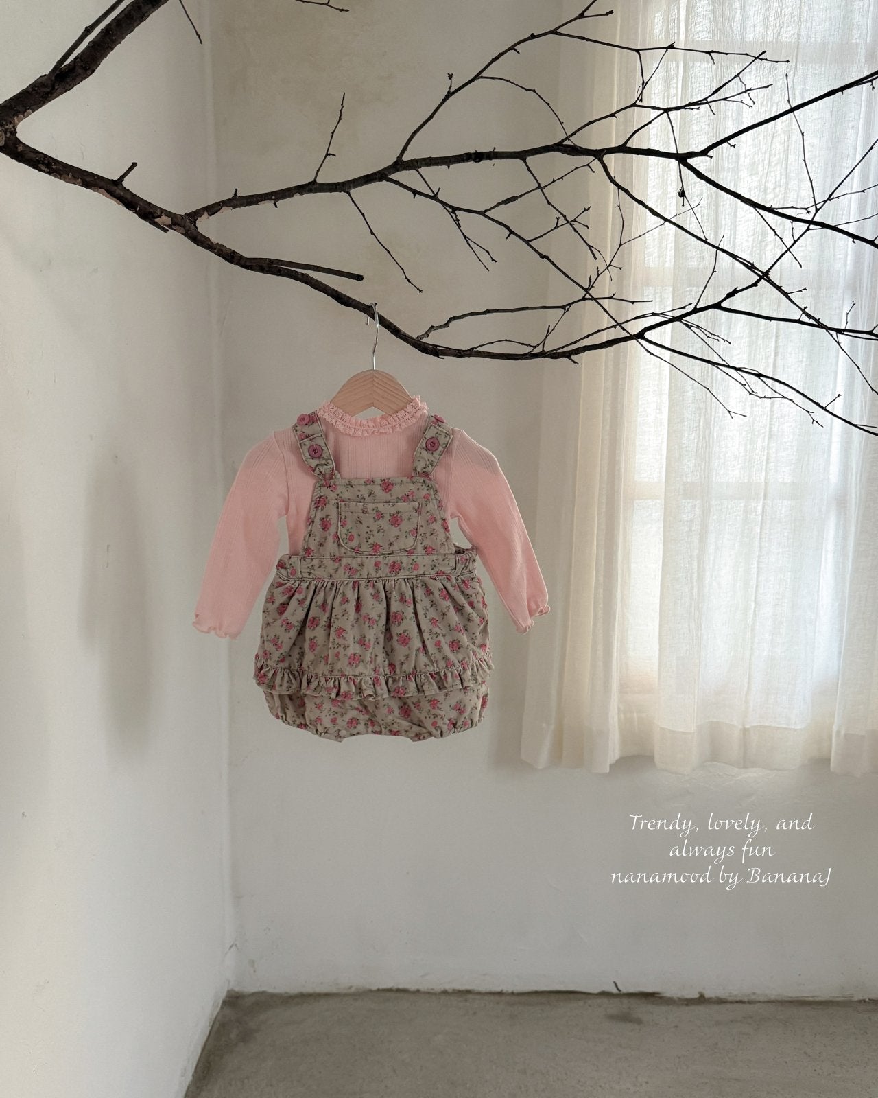韓國童裝 25秋 | BJ25317 Baby Garden Bloomer