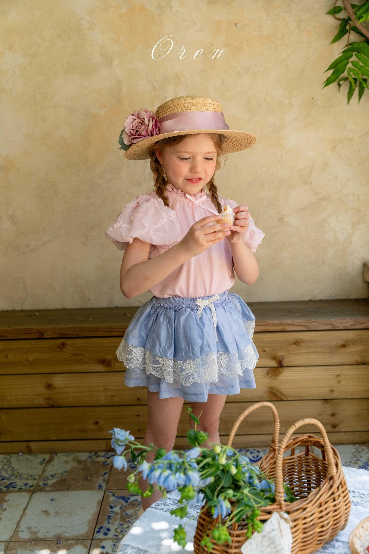 現貨▷ 韓國童裝 25夏 | OR25296 Skirt (baby & kids)
