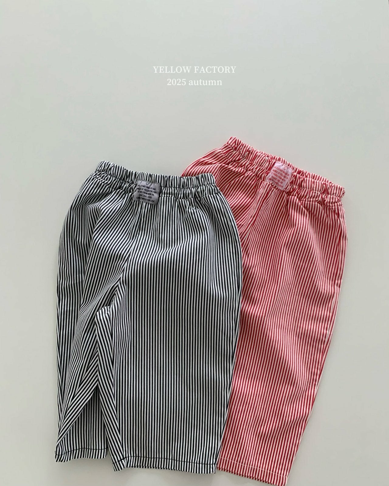 韓國童裝 25秋 | YF25310 Stripe Pants