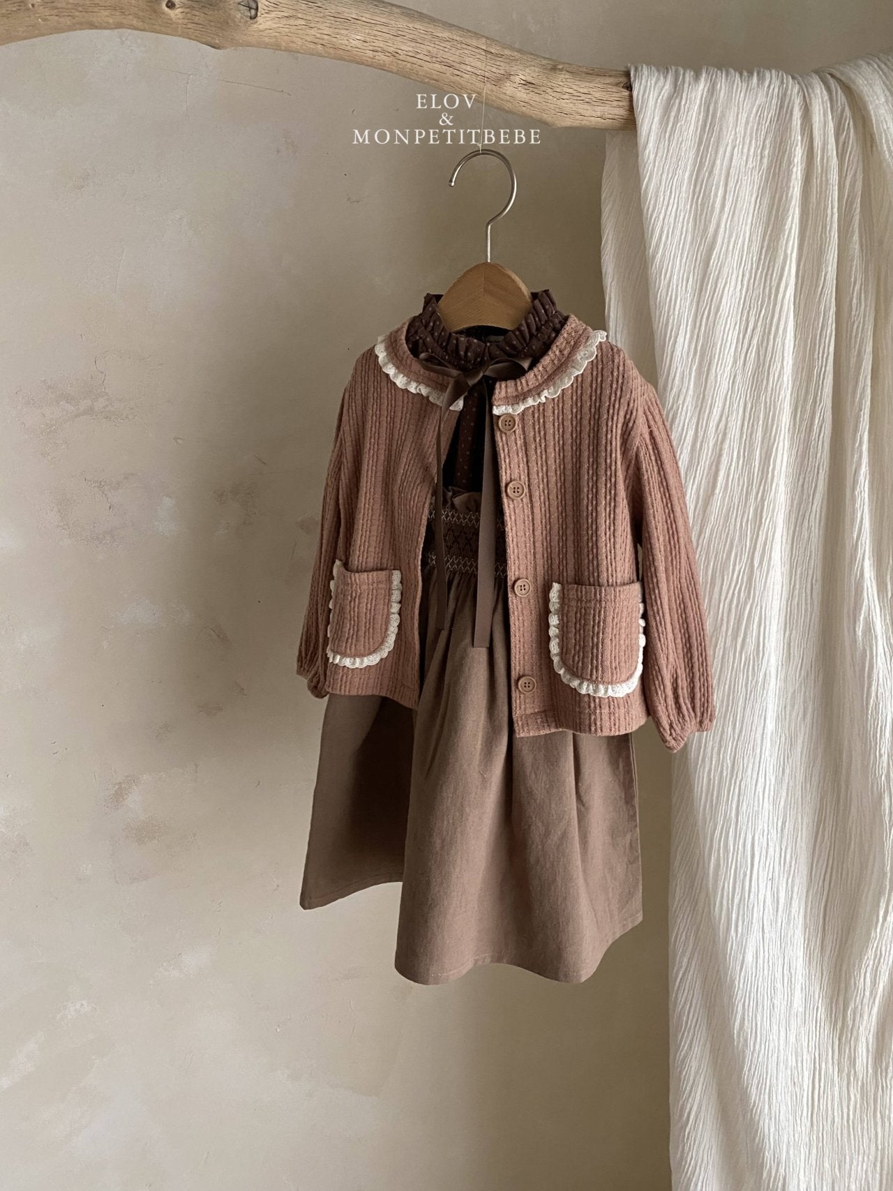 韓國童裝 25秋 | MP25317 Knit Cardigan (Baby & kids)