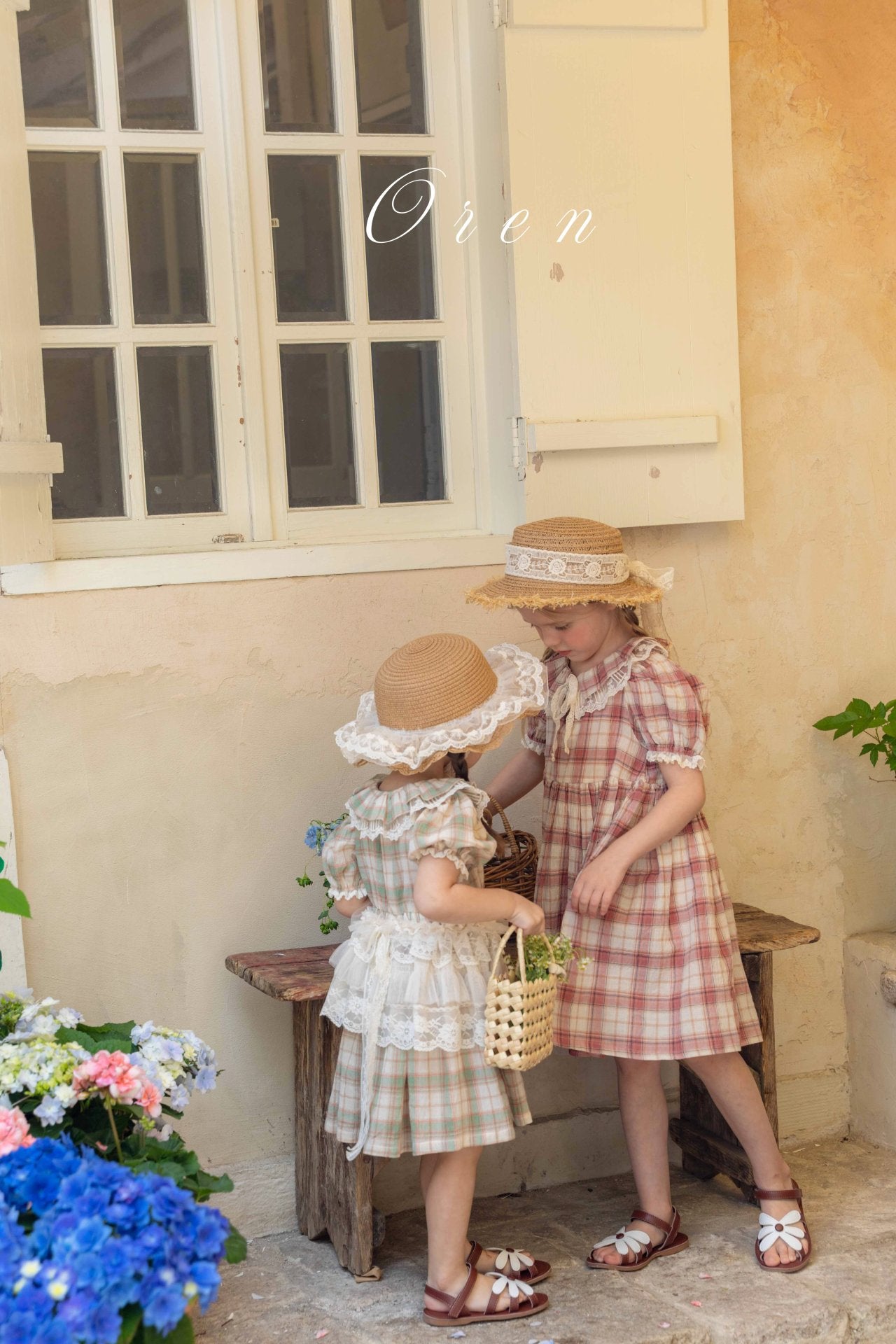 現貨▷ 韓國童裝 25夏 | OR25292 Lace Apron (baby & kids)