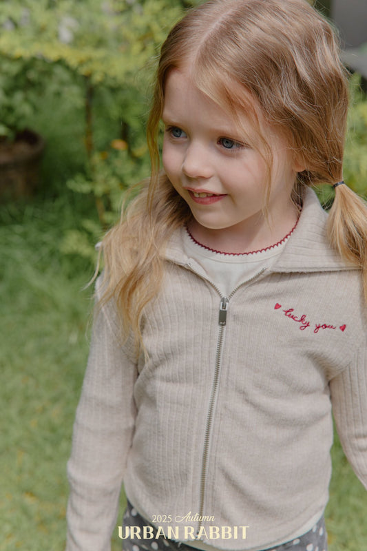 韓國童裝 25秋 | UR25306 Zip up jumper