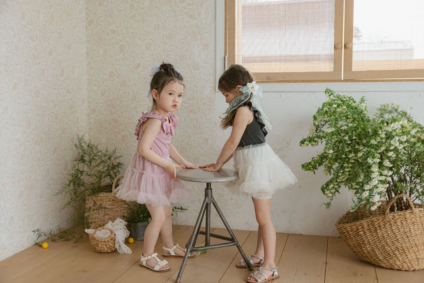 現貨▷ 韓國童裝 25夏 | FU25211 Kids Shasha Dress