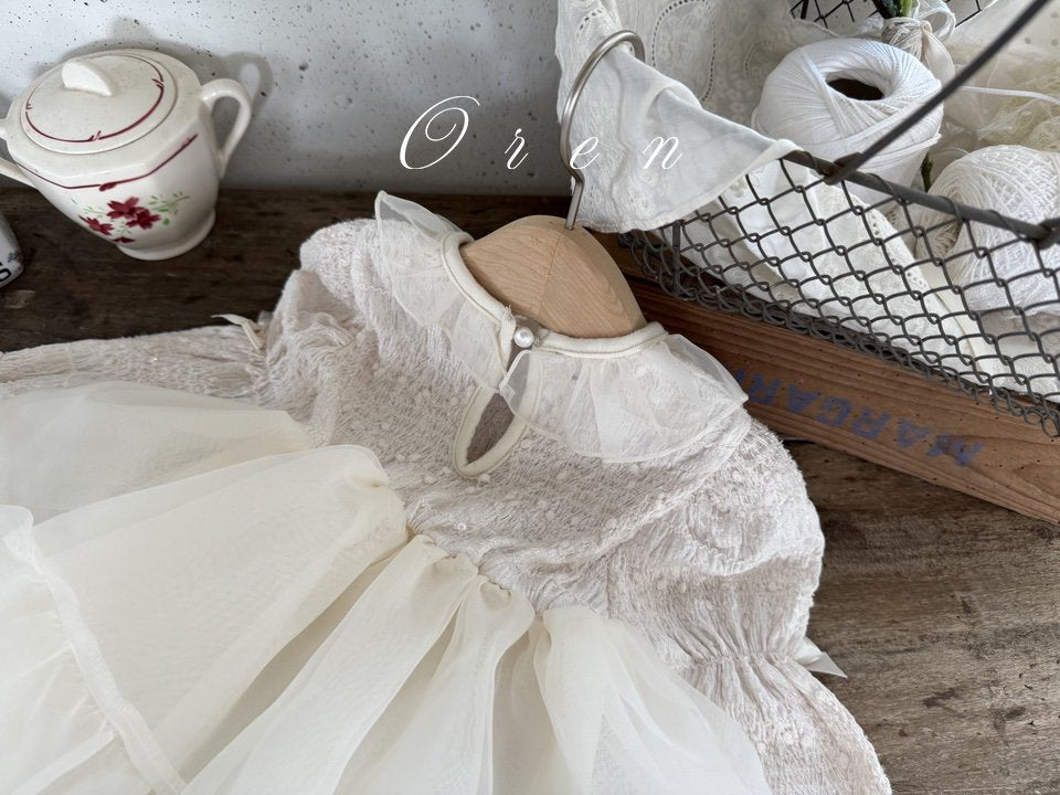 韓國童裝 25秋 | OR25356 Bianca Organza Suit