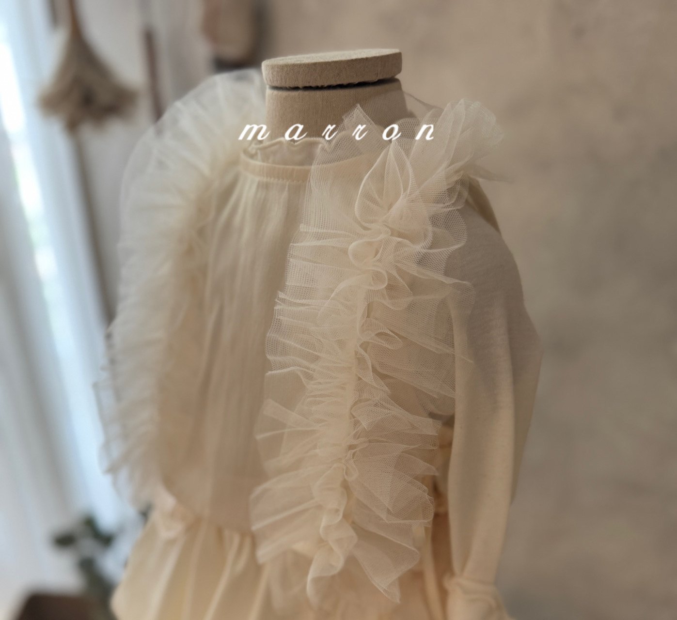 韓國童裝 25秋 | MA25350 Lace Vest (Baby & Kids)
