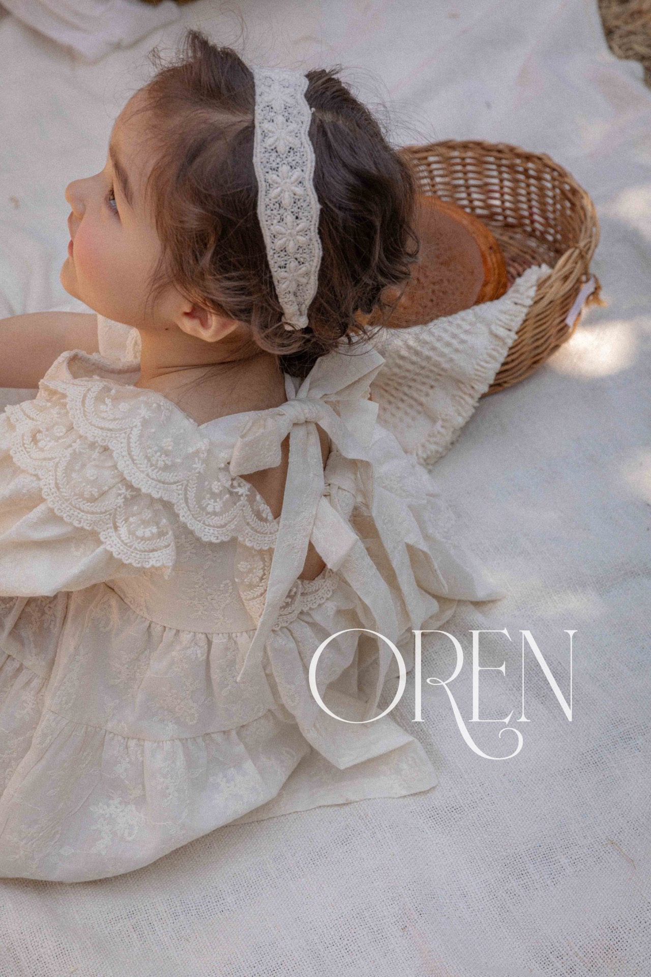現貨▷ 韓國童裝 25夏 | OR25258 Lyla Lace Kids Ops (90)