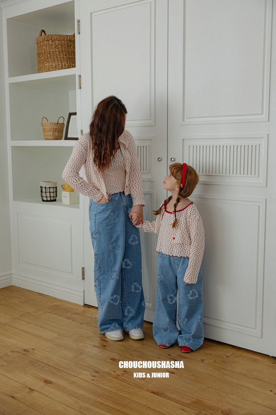 韓國童裝 25春 | KR03-2501 MOM HEART DENIM