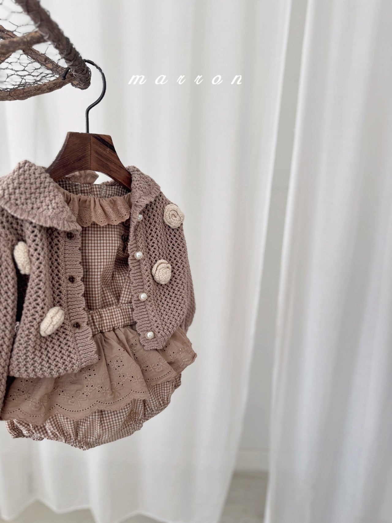 韓國童裝 25秋 | MA25334 Knit Cardigan (Manufactured in China)