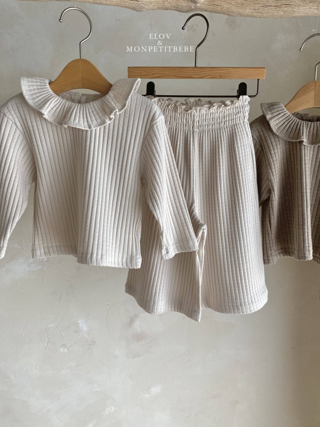 韓國童裝 25秋 | MP25320 Top and Bottom Set (Baby & Kids)