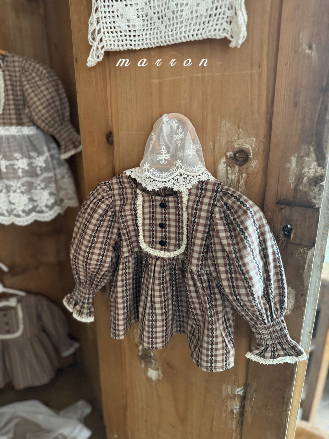 韓國童裝 25秋 | MA25348 Coco Blouse (Baby & Kids)