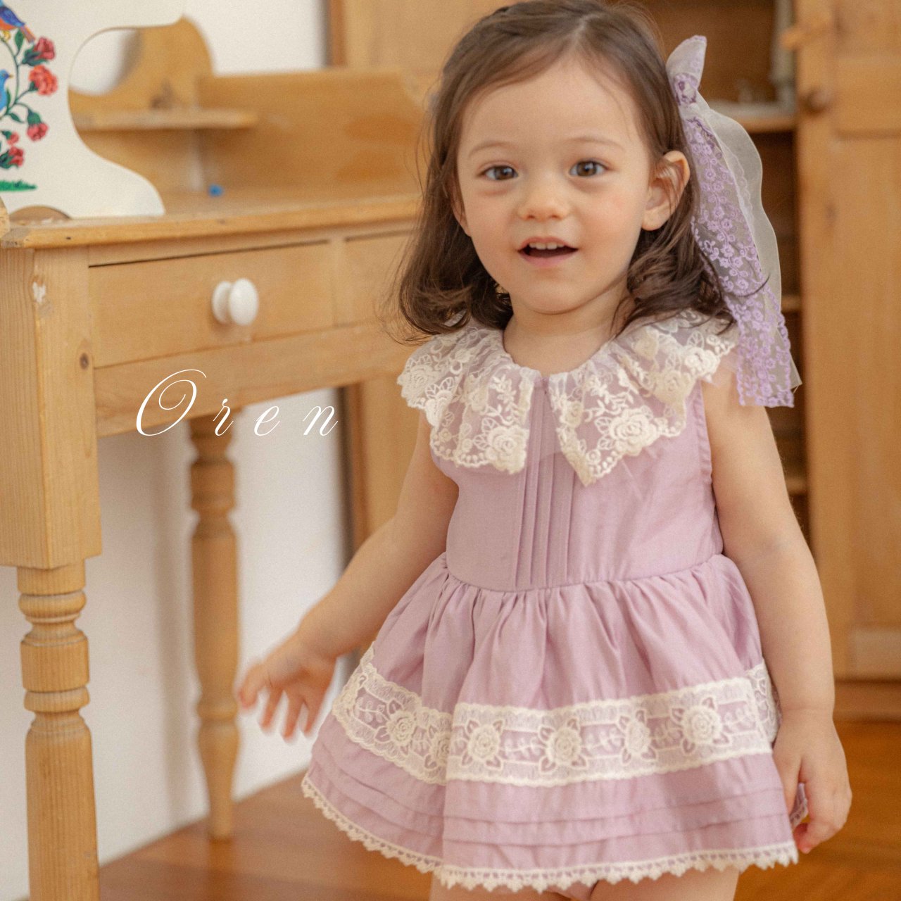 韓國童裝 25夏 | OR252108 Marcel Love Kids Dress & Baby Suit