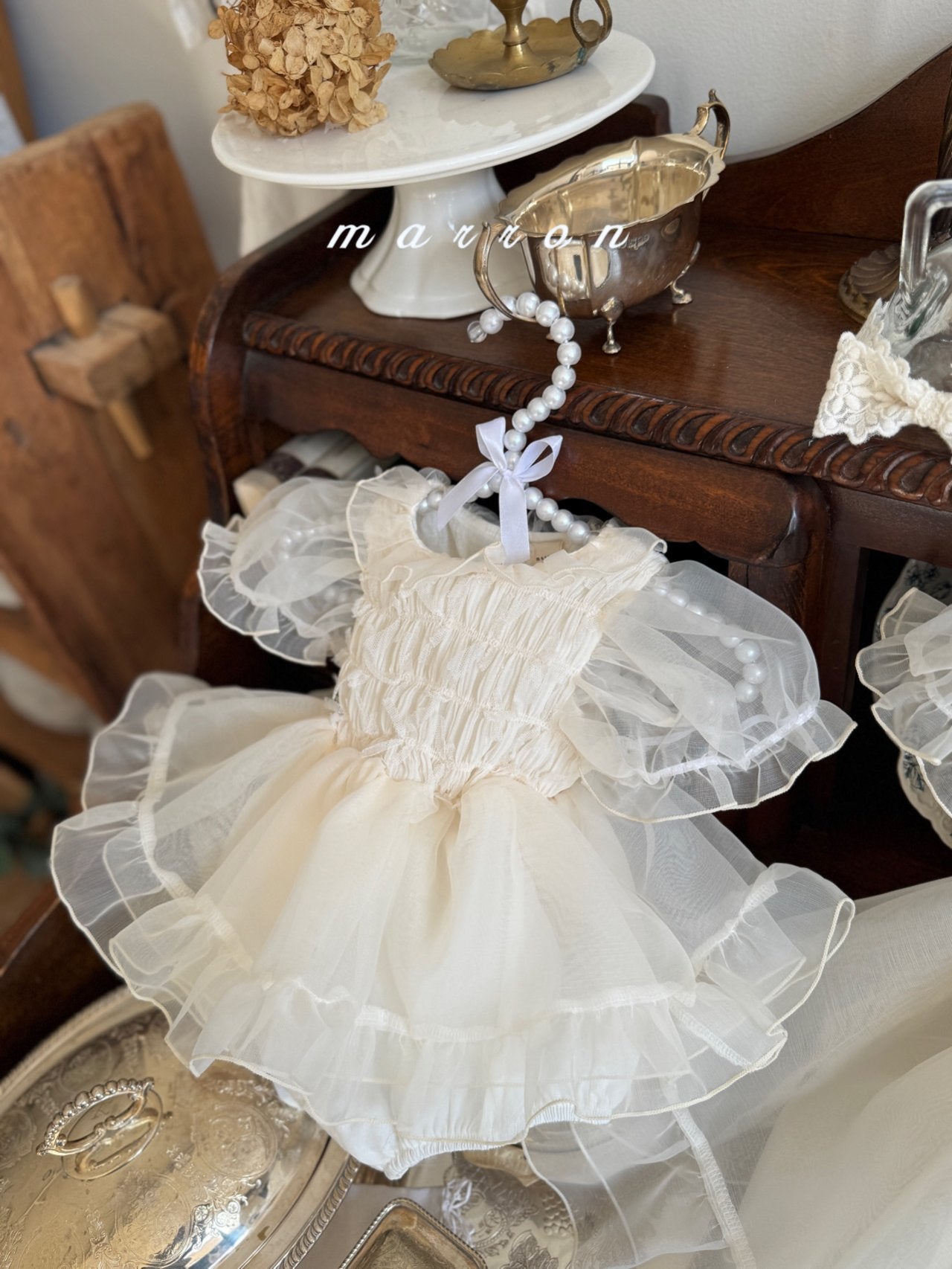 現貨▷ 韓國童裝 25夏 | MA25227 Lauren Baby Suit 百日之選