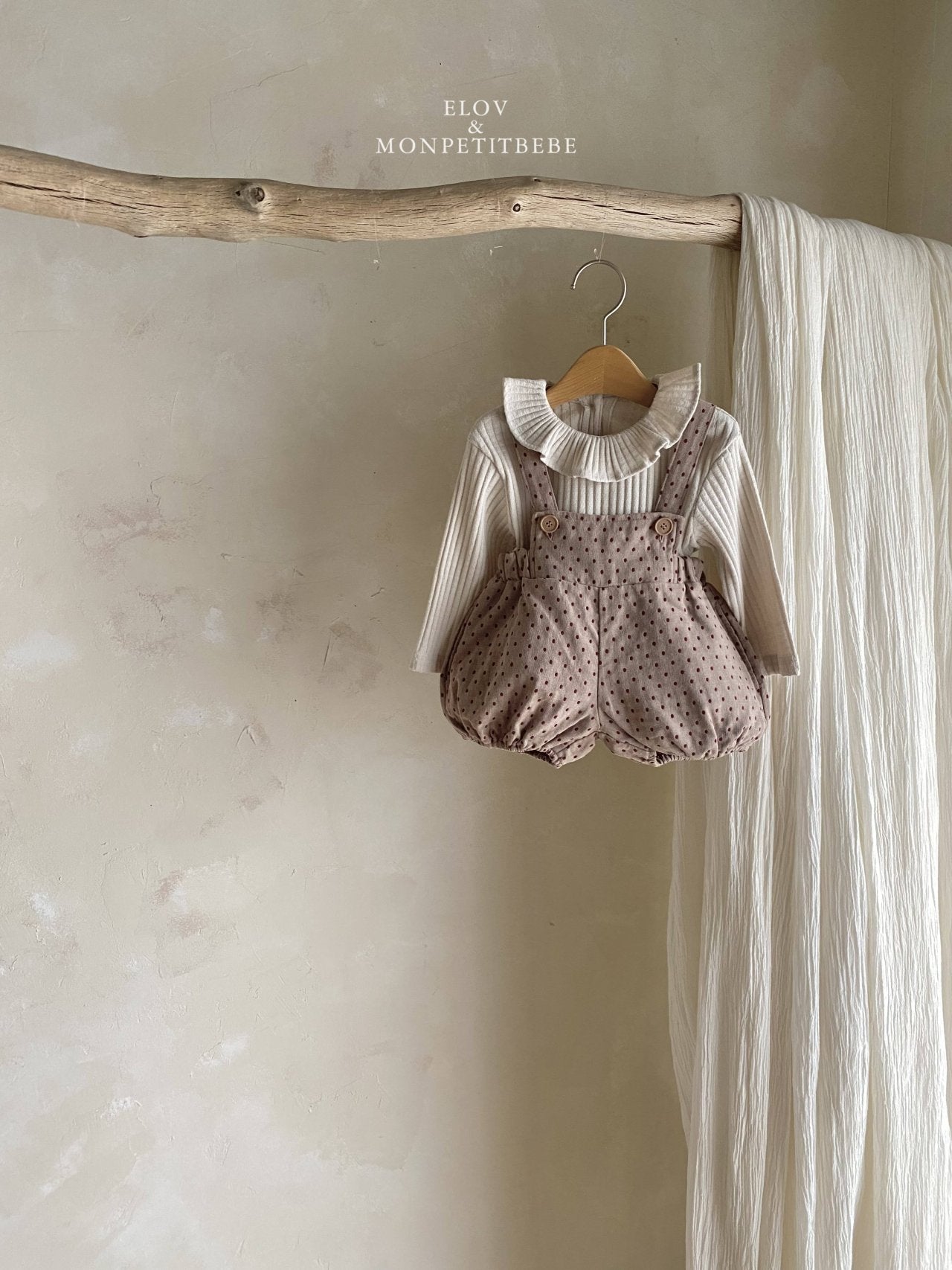 韓國童裝 25秋 | MP25303 Floral Baby Suit