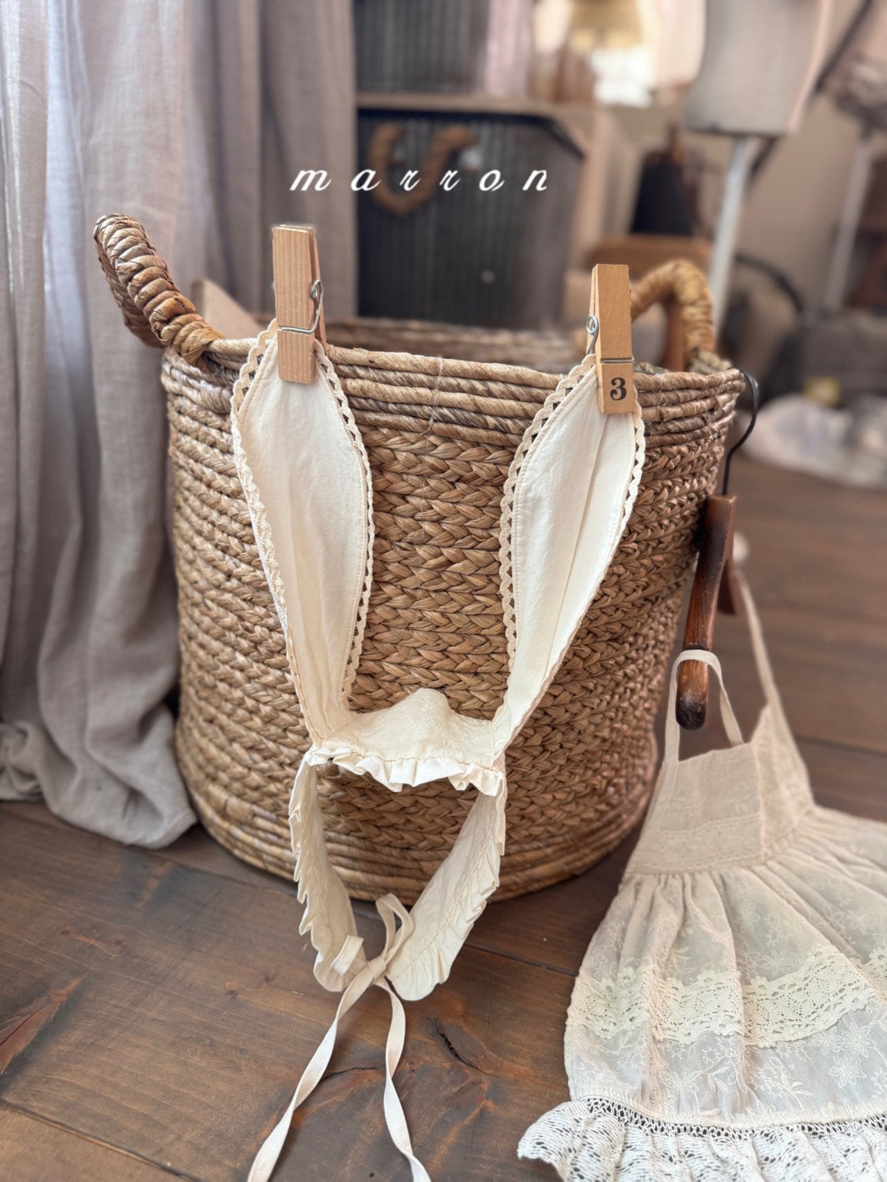 韓國童裝 25秋 | MA25302 Rabbit Bonnet