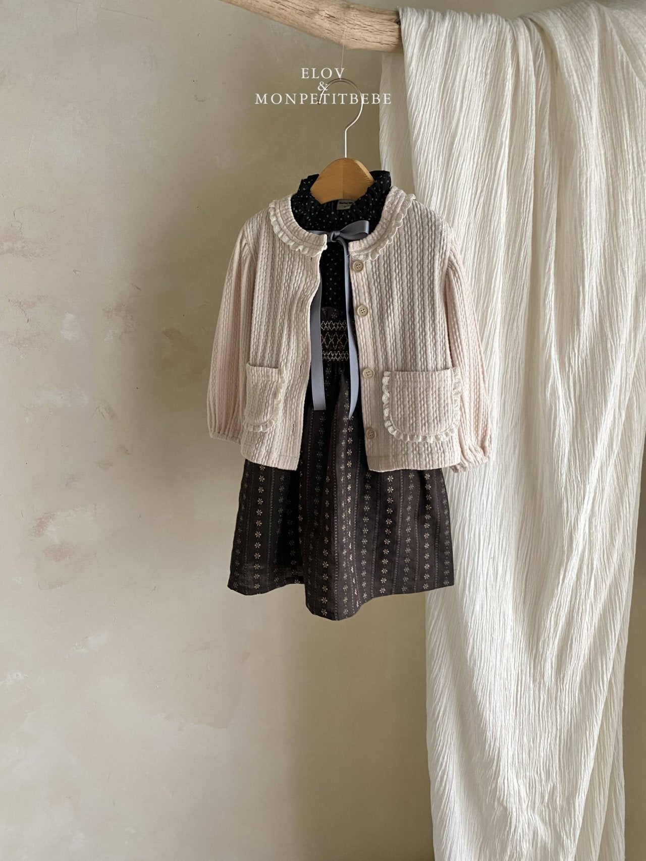 韓國童裝 25秋 | MP25317 Knit Cardigan (Baby & kids)