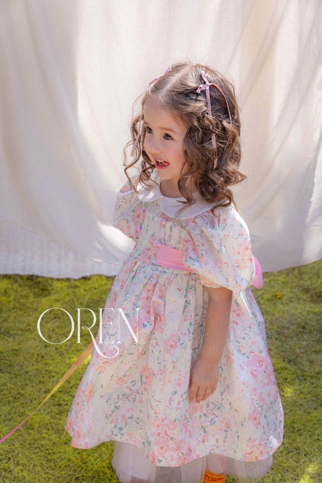 現貨▷ 韓國童裝 25夏 | OR25253 Camille Kids OPS (90-100cm)