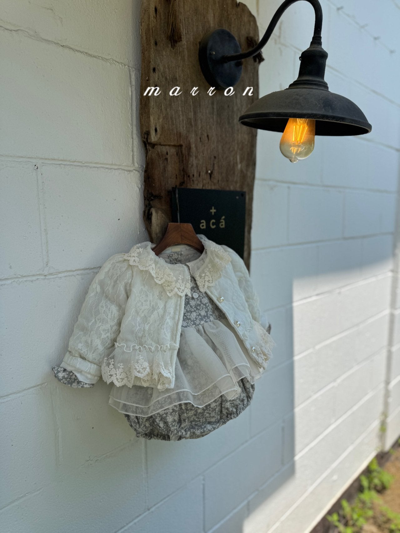 韓國童裝 25秋 | MA25333 Lace Outer (Baby & Kids)