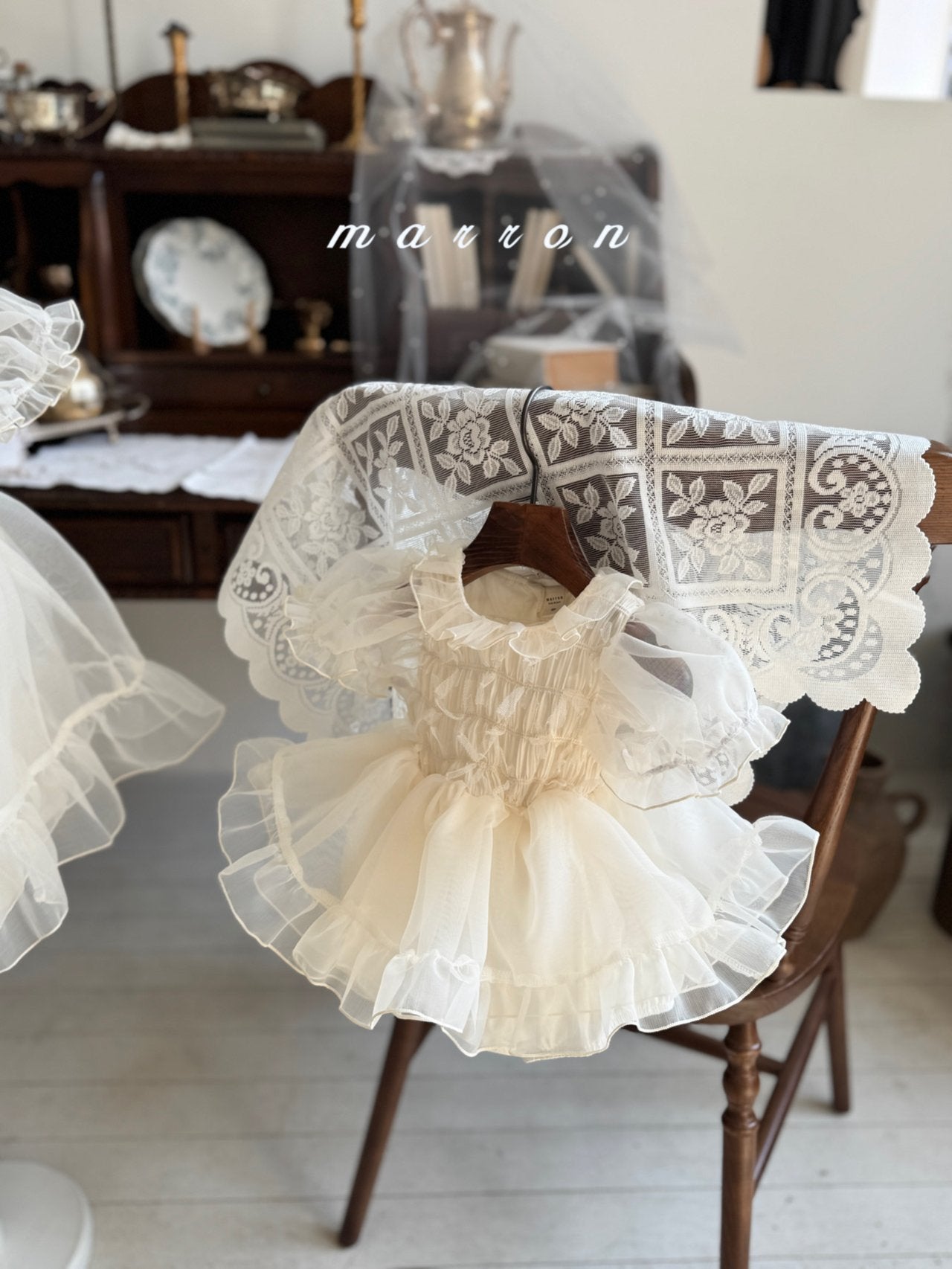 現貨▷ 韓國童裝 25夏 | MA25227 Lauren Baby Suit 百日之選