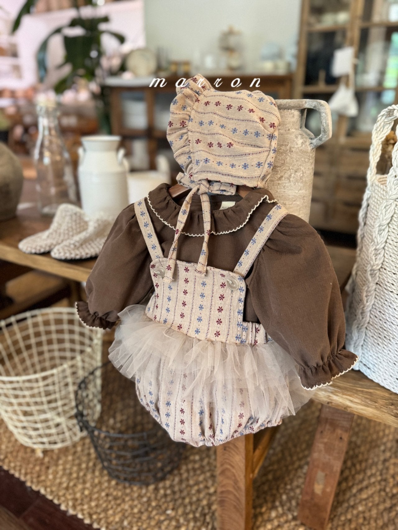 韓國童裝 25秋 | MA25305 GELATO Bonnet