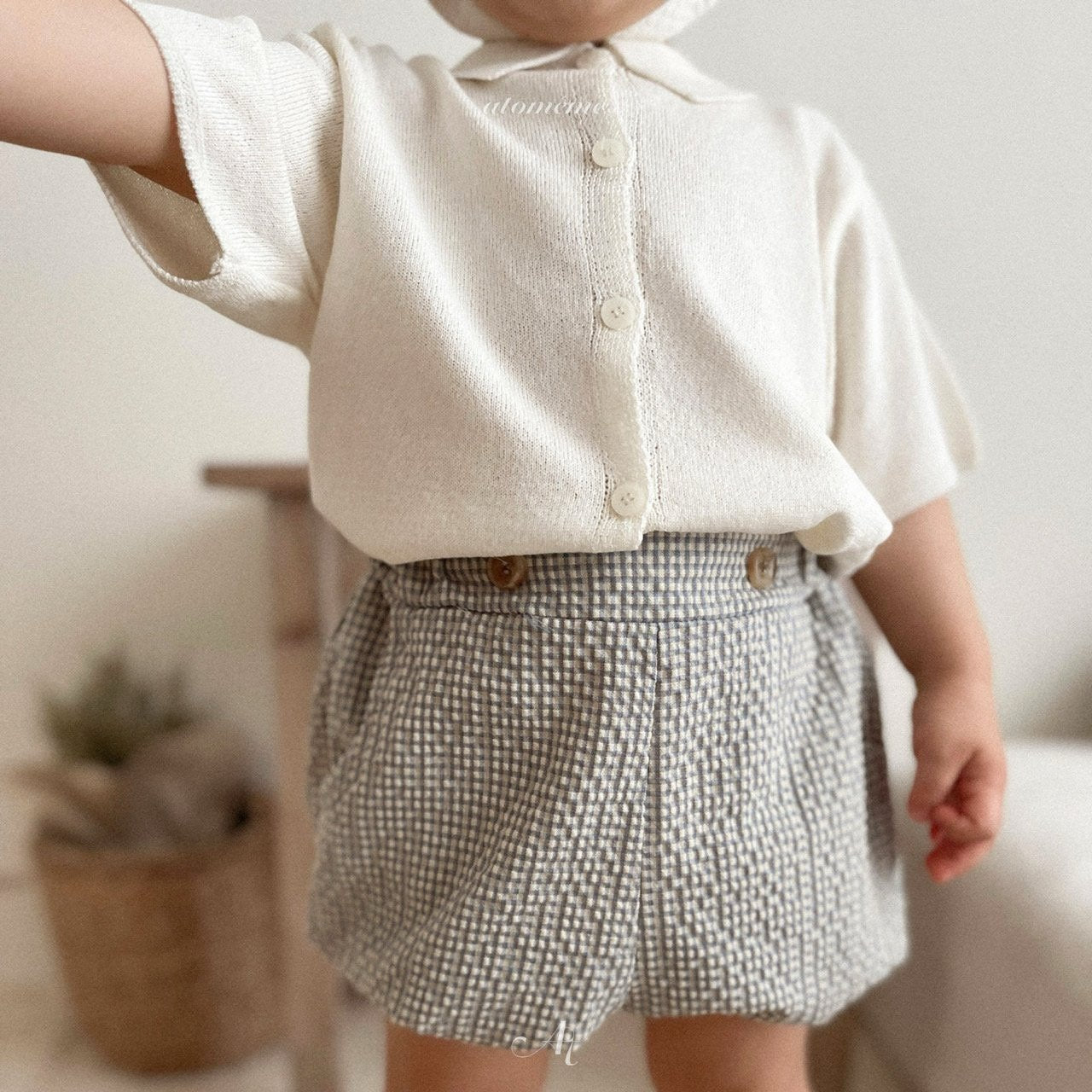 韓國童裝 25夏 | AT25230 Zimmer Checkered Pants (baby and kids)