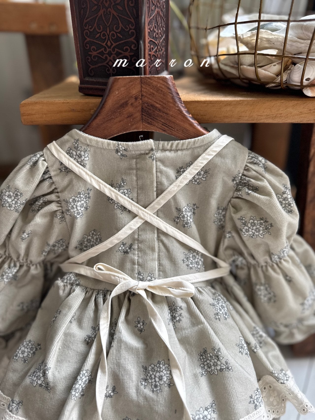 韓國童裝 25秋 | MA25314 Lace Apron