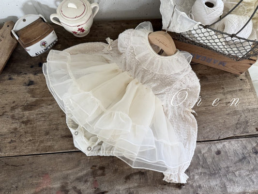 韓國童裝 25秋 | OR25356 Bianca Organza Suit