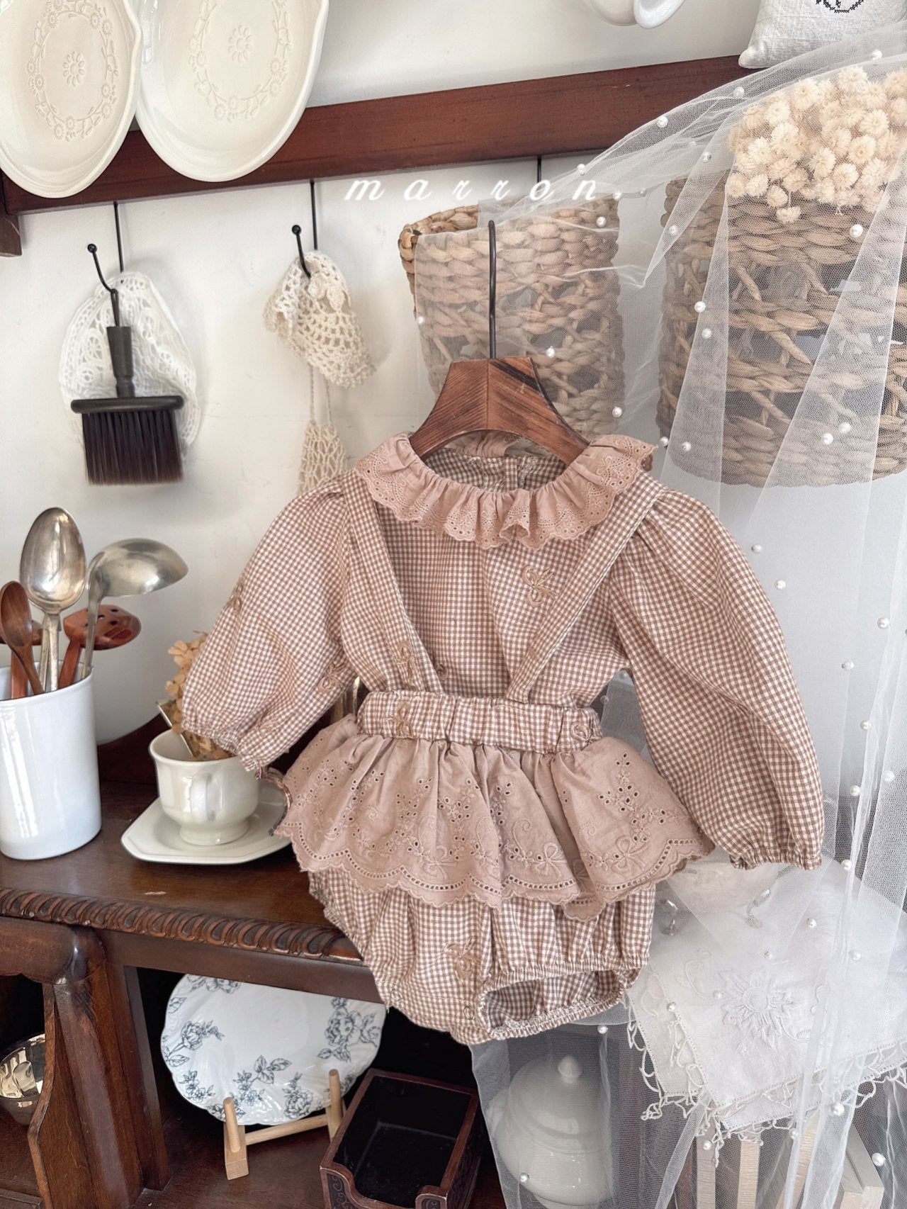 韓國童裝 25秋 | MA25317 BABY Blouse