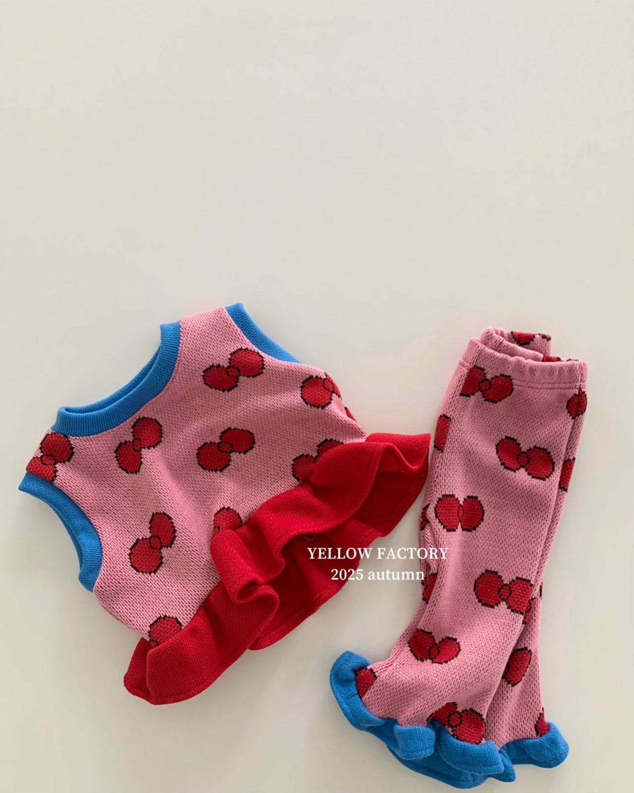 韓國童裝 25秋 | YF25321 Ribbon Pants