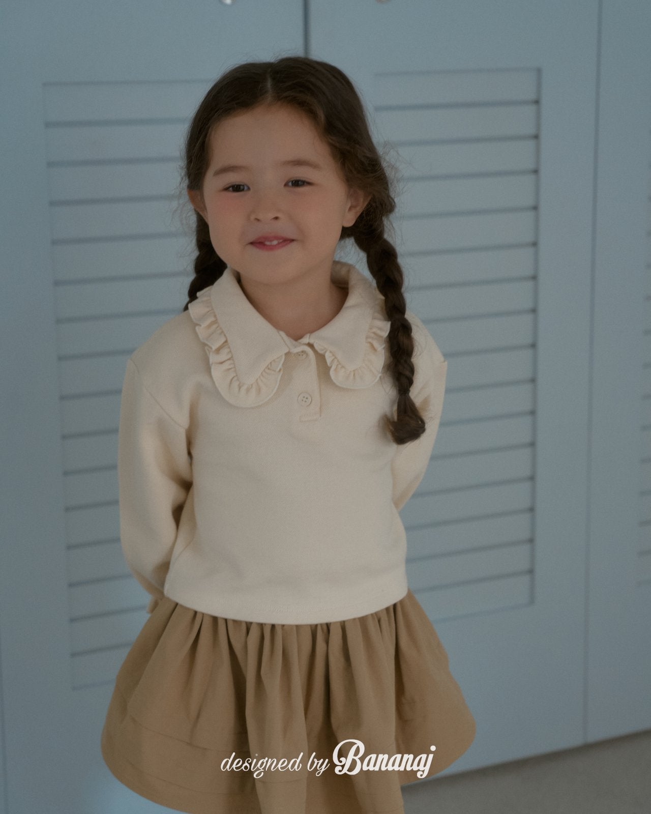 韓國童裝 25秋 | BJ25350 Kids Blouse