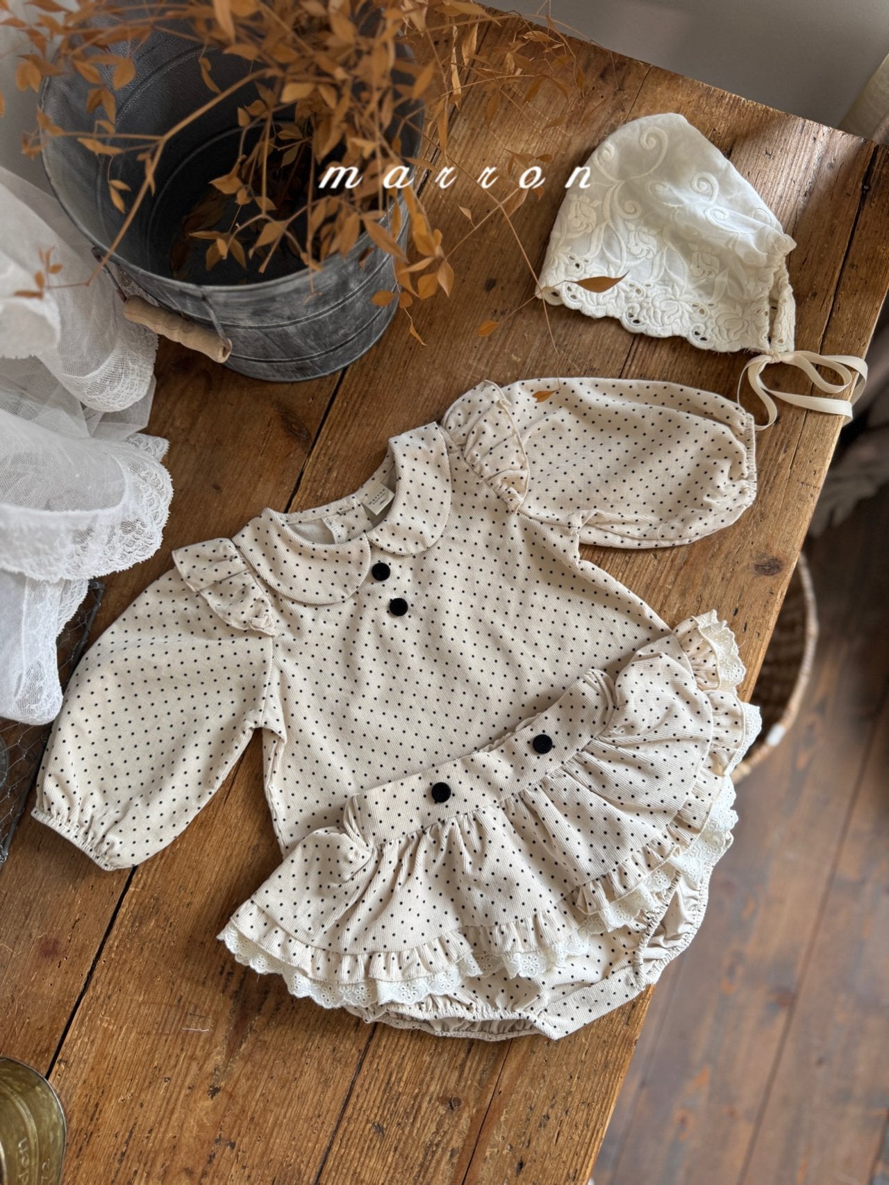 韓國童裝 25秋 | MA25325 BABY Blouse