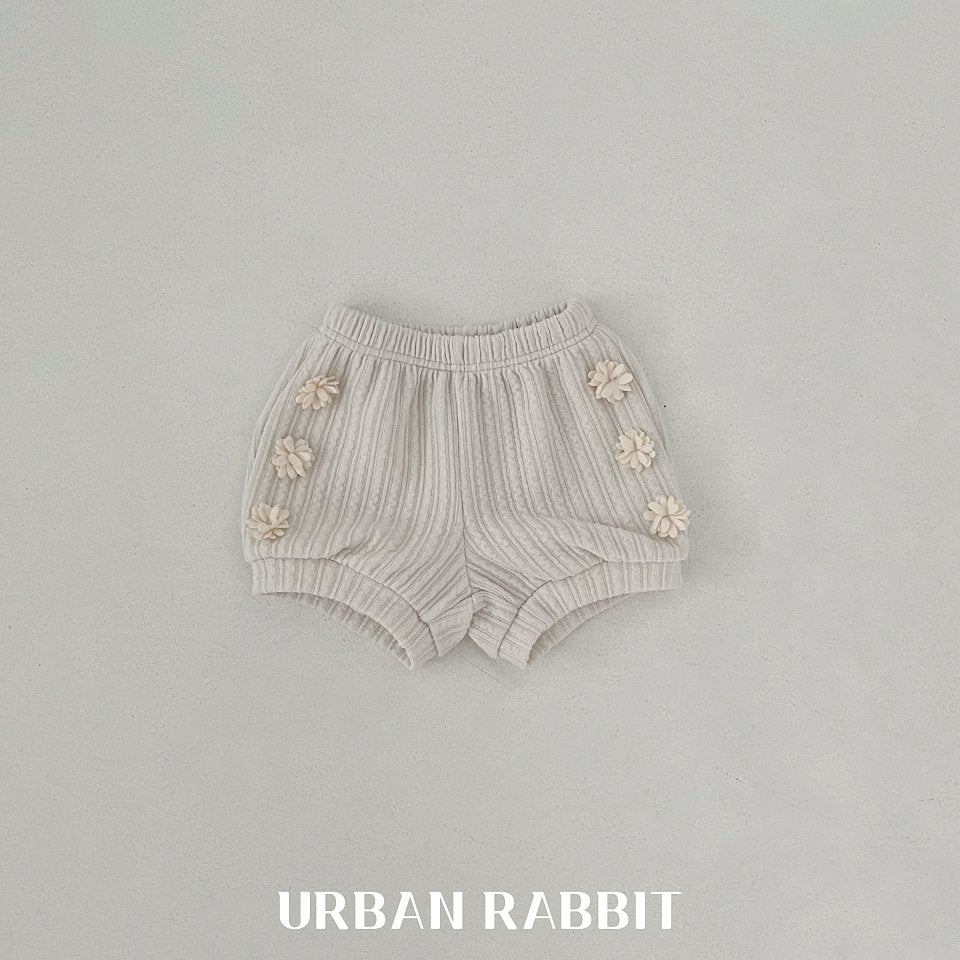 韓國童裝 25秋 | UR25322 Flower Short Pants