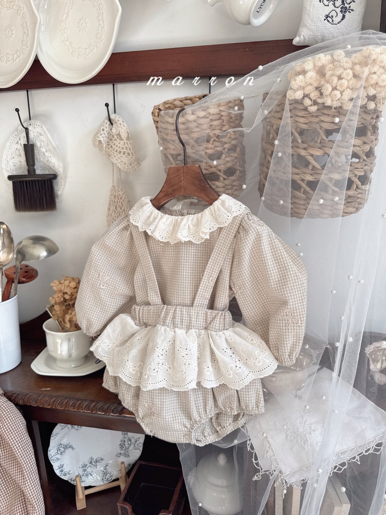 韓國童裝 25秋 | MA25317 BABY Blouse