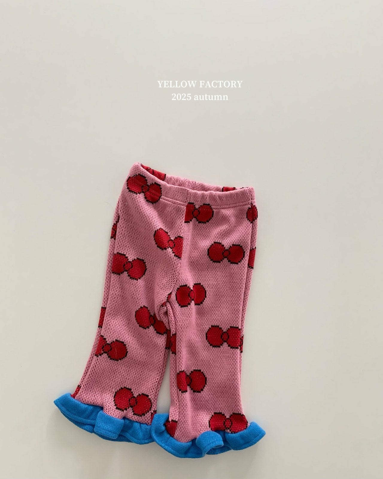 韓國童裝 25秋 | YF25321 Ribbon Pants