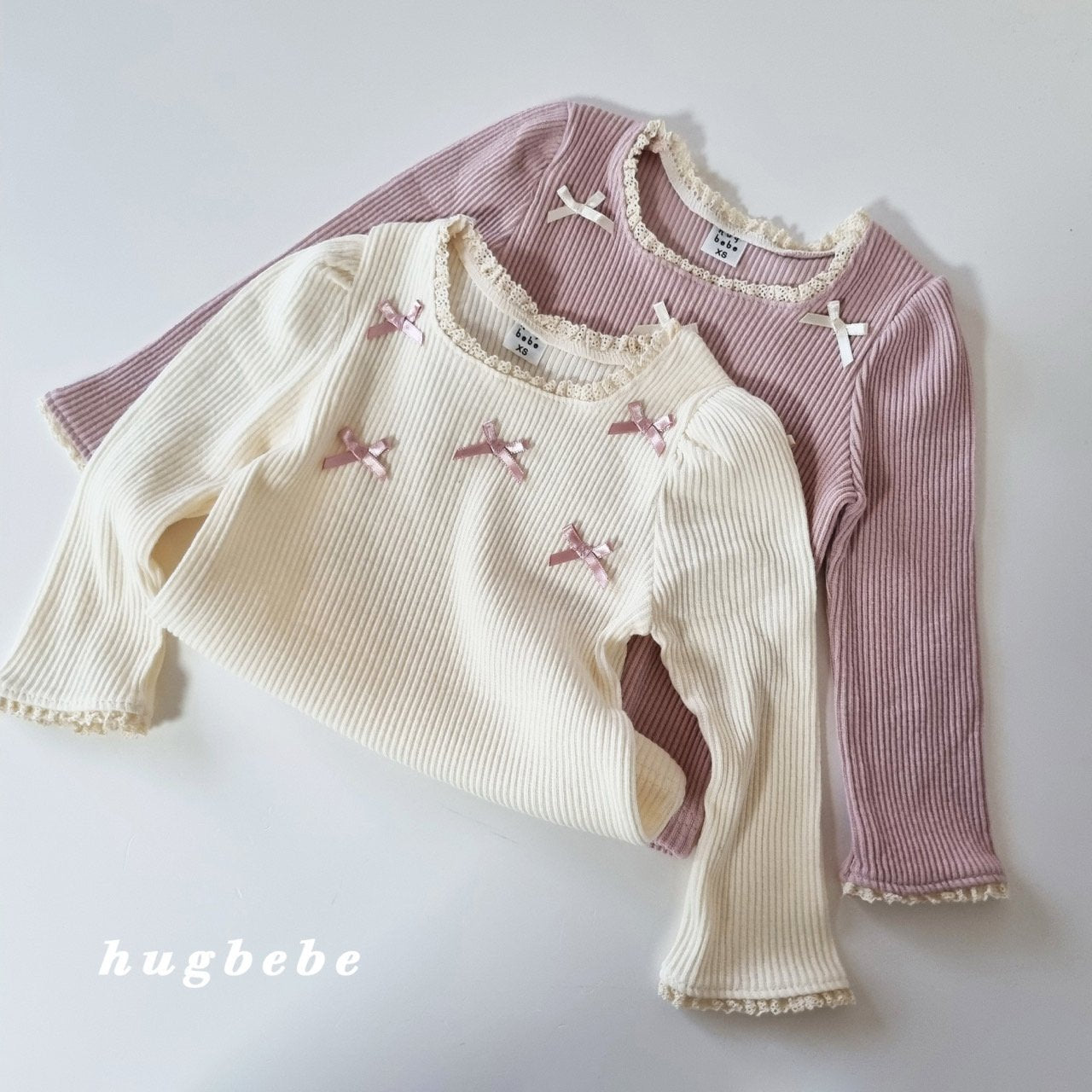 現貨▷ 韓國童裝 25秋 | HU25304 Ribbon Tee