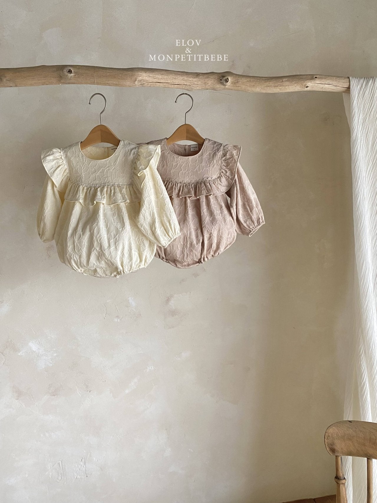 韓國童裝 25秋 | MP25306 Floral Parttern Baby Suit
