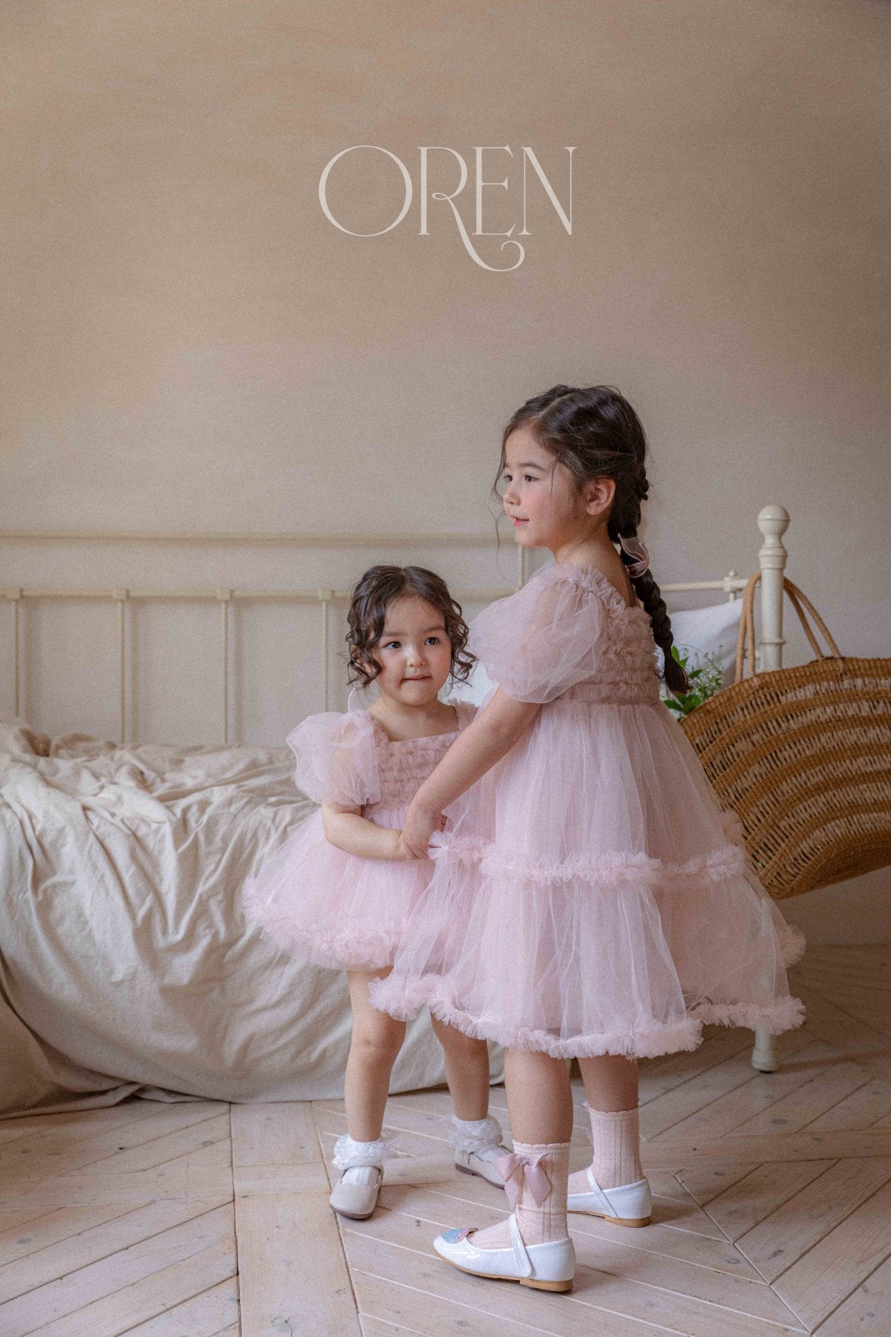 現貨▷ 韓國童裝 25夏 | OR25254 Bloom Sha Baby Suit 百日/一歲小公主之選 (75~80cm)