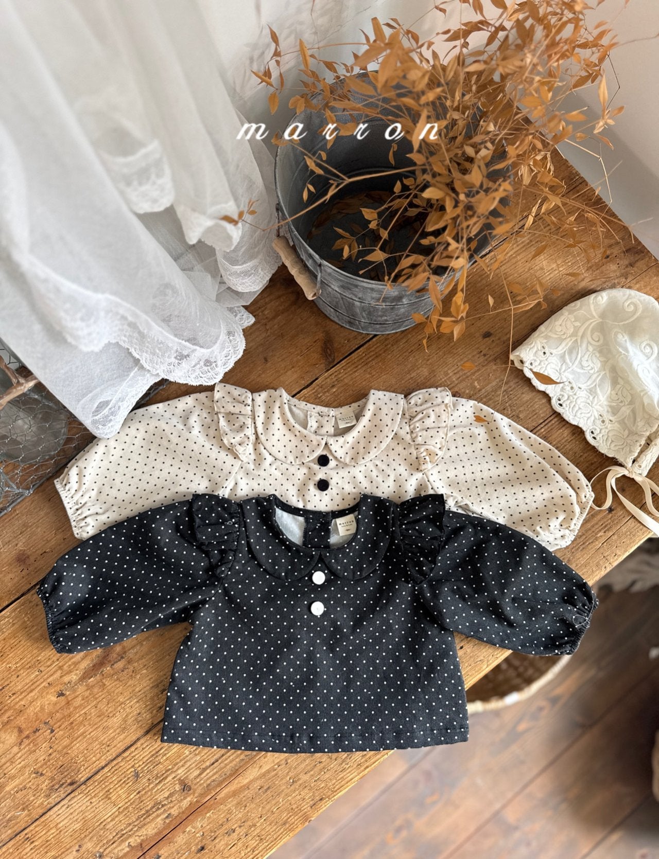 韓國童裝 25秋 | MA25325 BABY Blouse