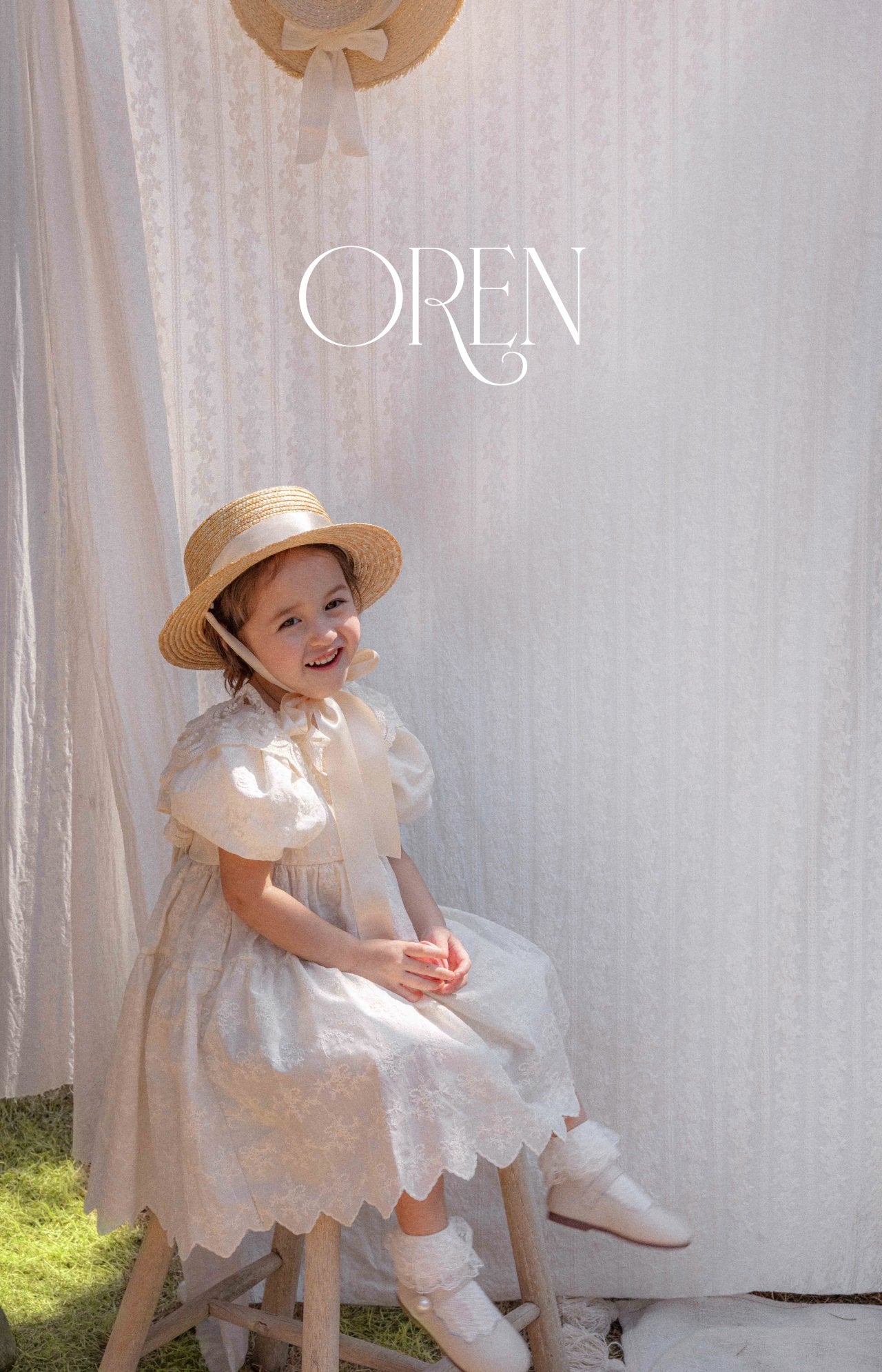 現貨▷ 韓國童裝 25夏 | OR25258 Lyla Lace Kids Ops (90)