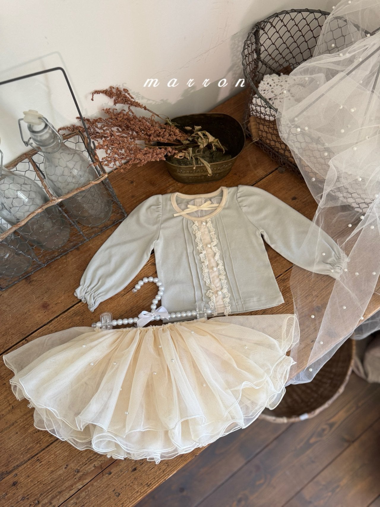 韓國童裝 25秋 | MA25364 Skirt (Baby & Kids)