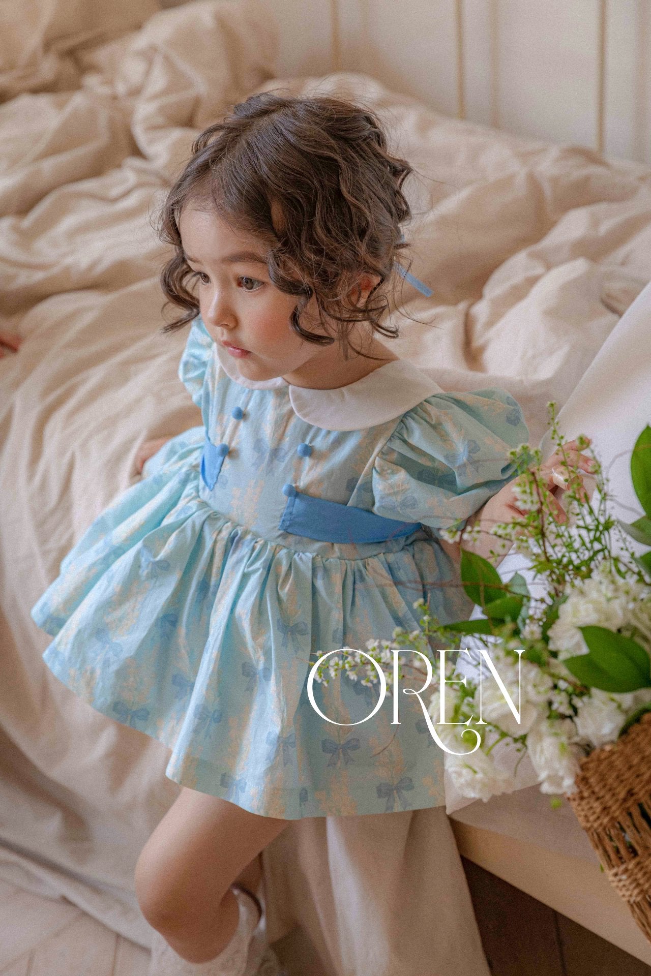 韓國童裝 25夏 | OR25252 Camille Baby Suit