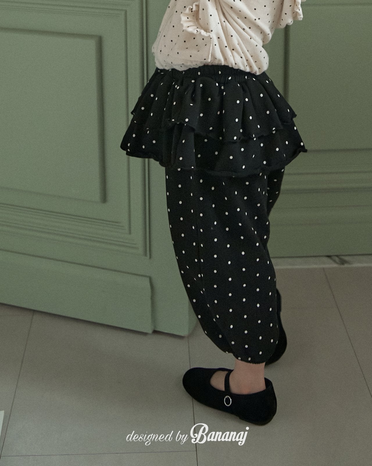 韓國童裝 25秋 | BJ25334 Kids Dot Dot Pants