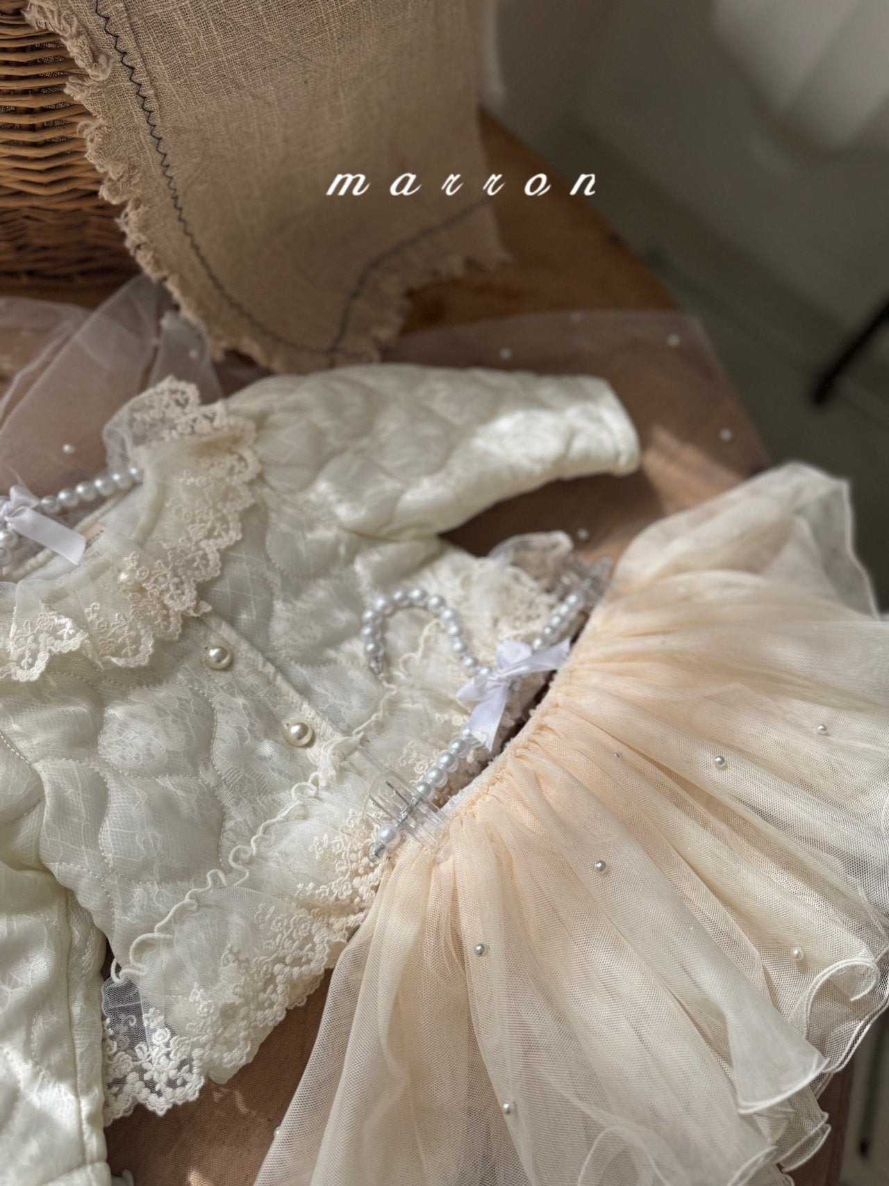 韓國童裝 25秋 | MA25333 Lace Outer (Baby & Kids)