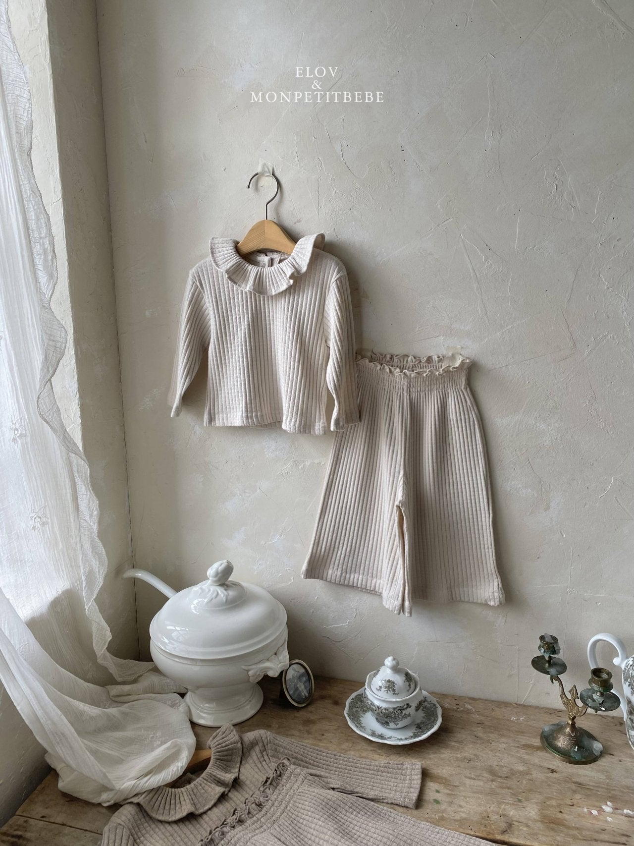 韓國童裝 25秋 | MP25320 Top and Bottom Set (Baby & Kids)