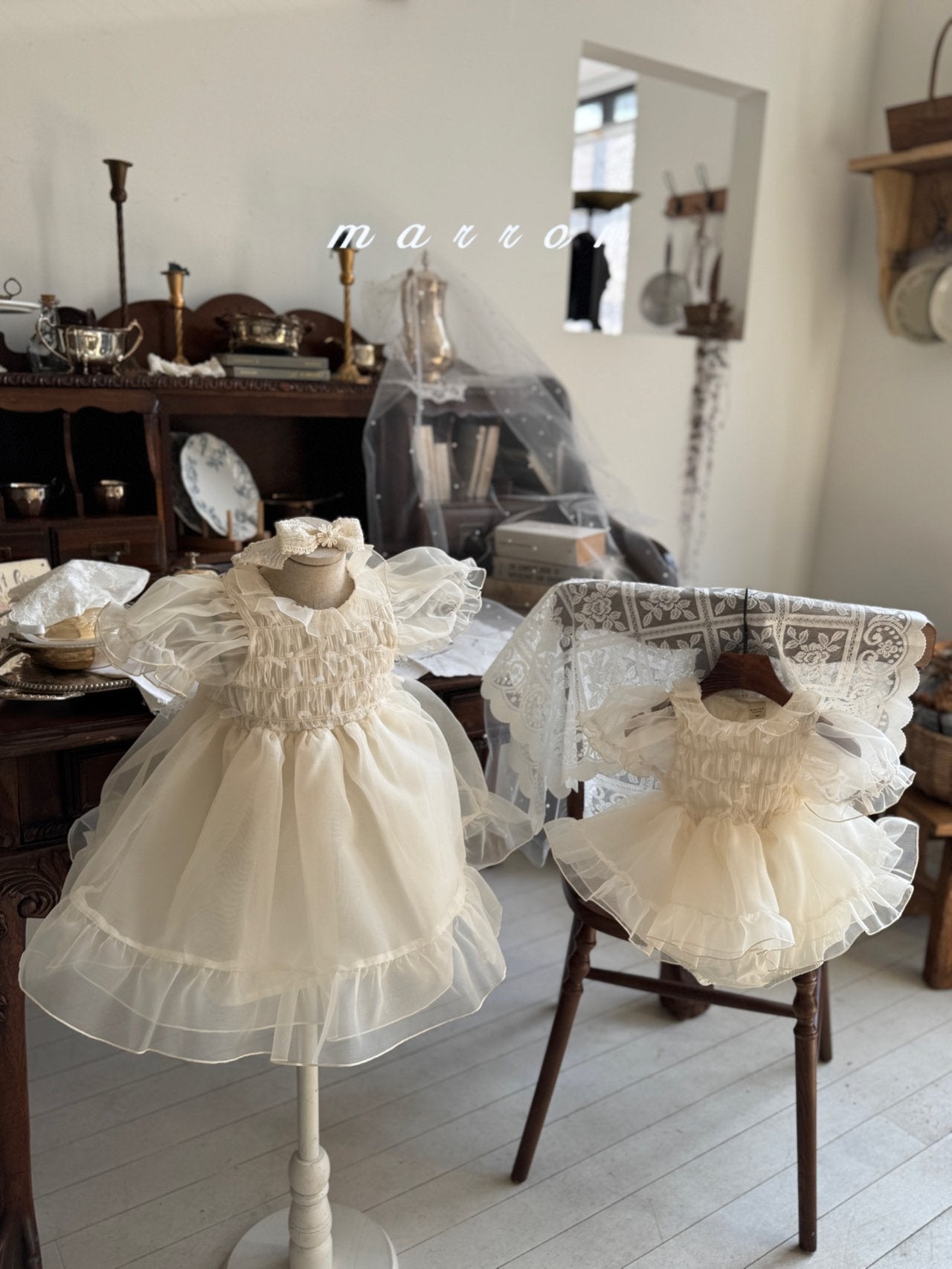 現貨▷ 韓國童裝 25夏 | MA25227 Lauren Baby Suit 百日之選