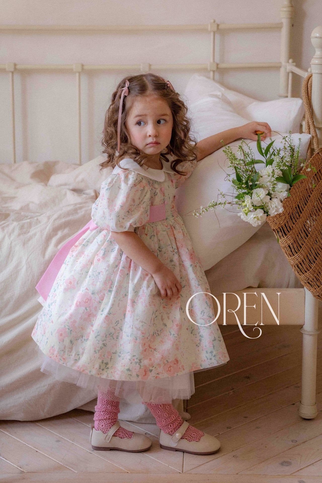 現貨▷ 韓國童裝 25夏 | OR25253 Camille Kids OPS (90-100cm)